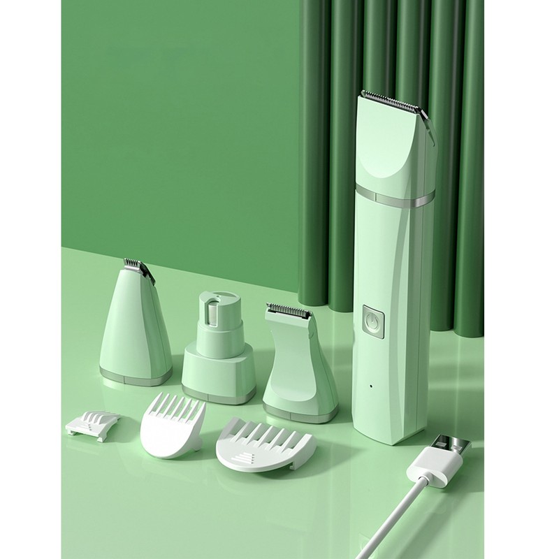Pet Hair Trimmer 4 in 1 Rechargeable Low Noise Safe