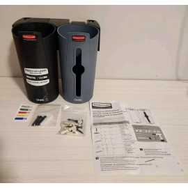 Rubbermaid Commercial Wall Mounted Garbage Trash Liner Bag Dispenser Containers