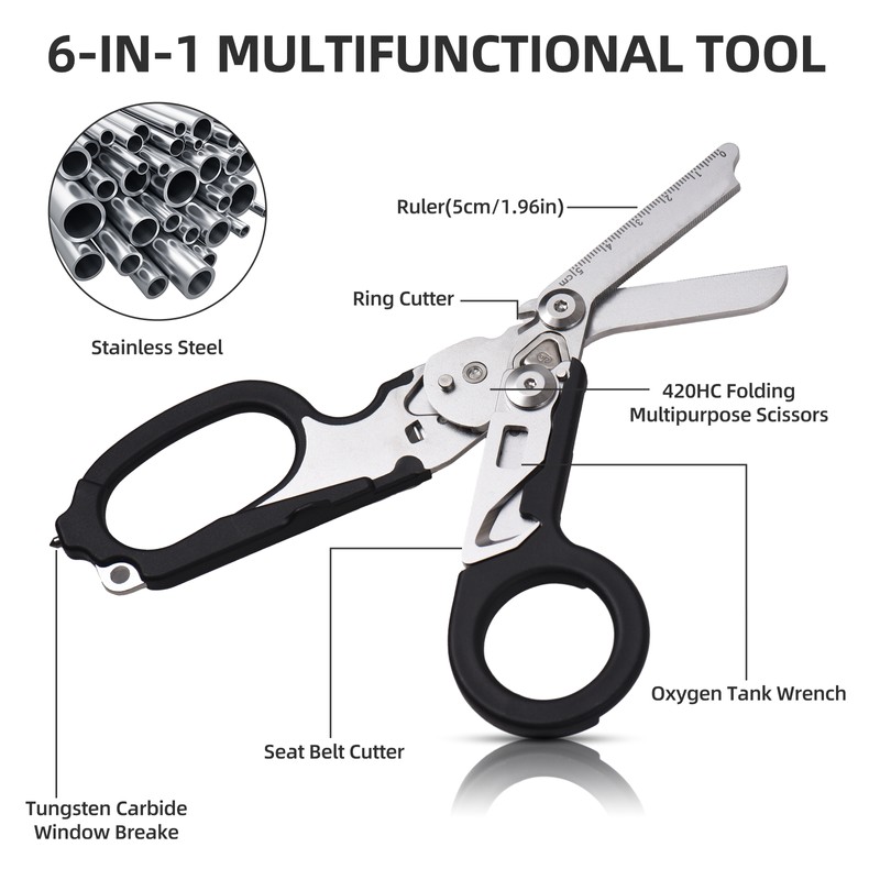 Trauma Shear Multi functional Pliers Tool Outdoor Camping Tools Emergency