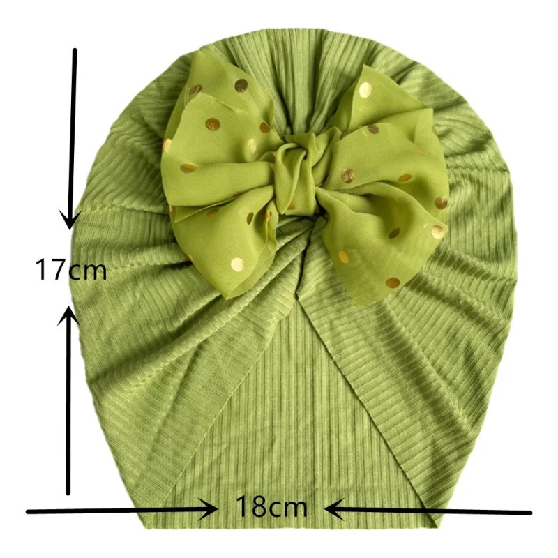 Turbante Para Bebe Moño, Recien Nacida, Niña, Gorritos, 8pzs