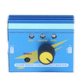 Servo Tester, 0.08kg/cm Manual Automatic Neutral CCMP Servos Consistency Master 3 Modes for Helicopter for RC Car Boat