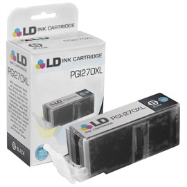LD Compatible Ink Cartridge Replacement for Canon PGI-270XL 0319C001 High Yield (Pigment Black, 2-Pack)