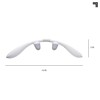 Sharper Image Dual-Node Vibrating Compression Massager, Soothe Sore Neck and