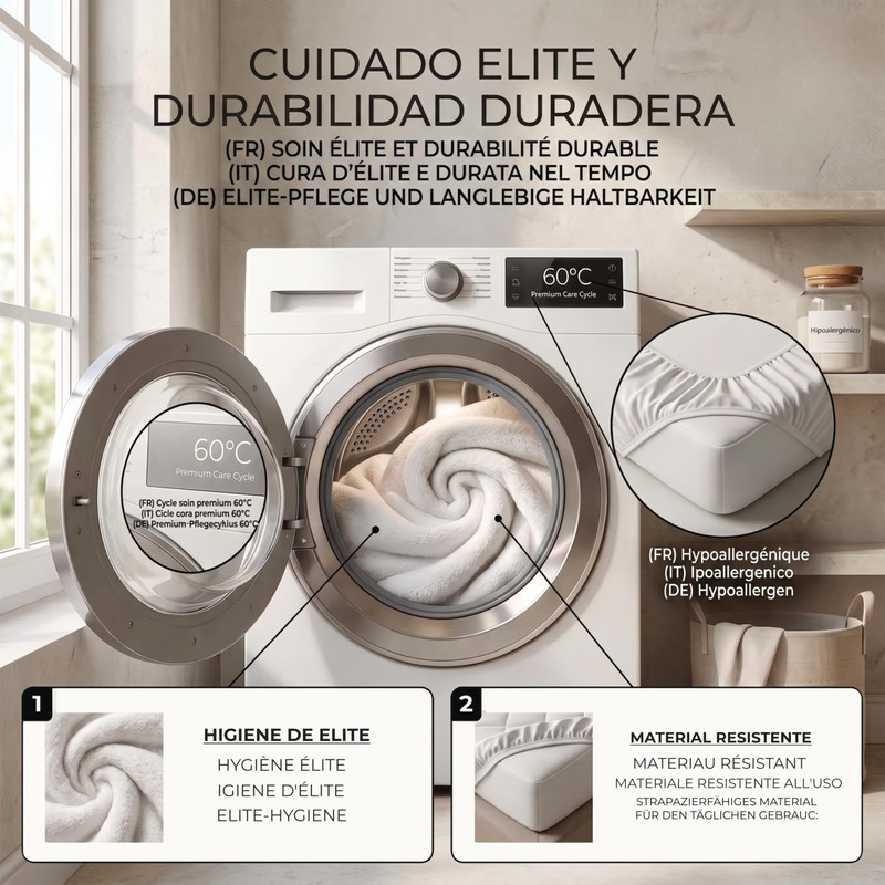 Degrees Home Waterproof Mattress Protector with Elasticated Edging - Breathable