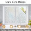 Haton Window Privacy Film, Frosted Glass Window Film, Static Cling