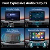 Portable Apple Carplay Screen for Car, 9" HD Car Stereo