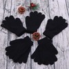 URATOT 15 Pairs Kid's Gloves Warm Knitted Magic Full Fingers