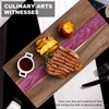 maudibozz Resin Cutting Board, Handmade Cutting Board suitable for Steak,