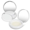 FOMIYES Stylish Round Foundation Cushion Case 2 Empty Secure Compact