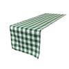 LA Linen Poly Table Runner, 14 by 108-Inch Checkered Gingham