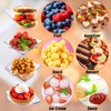 300 Pcs Mini Appetizer Plates, Disposable Dessert Plates with 100