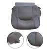 SecosAutoparts Left Driver Side Bottom Cloth Seat Cover Gray Compatible