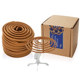 Lavender Coil Incense Floral Fragrance Spiral Incense into Home Decorations into Burner Lasting 24 Sticks/Box