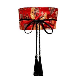 Fancy Pumpkin Women's Japanese Yukata Kimono Robe Obi Belt Harajuku Waist Elegant, color17