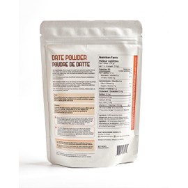 Aga's Wholesome Date Powder 200g, Natural Substitute for Refined Sugar, Premium Quality Healthy & Natural Sweetener, Date Sugar, Whole Fruit Sweetener, Gluten Free, Vegan, Non GMO