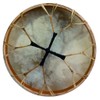 Shaman drum round with goat skin, Frame Drum, handmade …