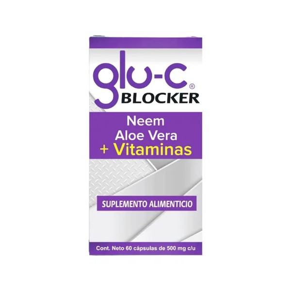 Gluco Blocker Ahora Glu-c Blocker 60 Cáps Regulador Glucosa