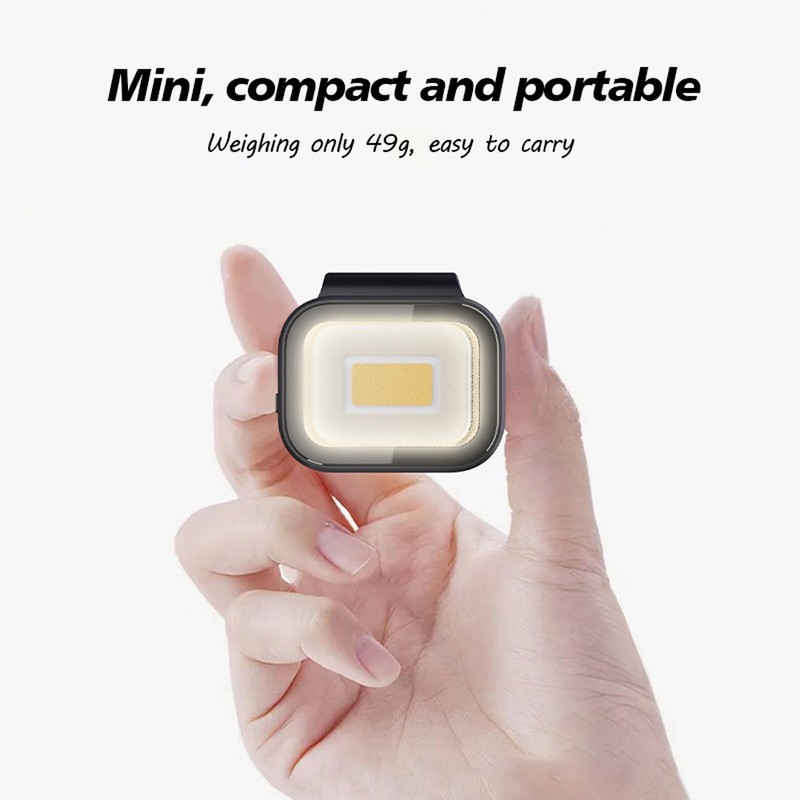 Magnetic Camping Light Rechargeable 500 Lumen COB Light Hands Free