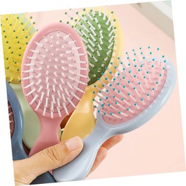 MERRYHAPY Women's Hair Brush Set 4pcs Paddle Brush Massage Bristles for Dry Hair Scalp Relief