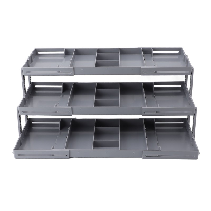 Drawer Organizer Single Row Expandable Folding Jewelry Organizer Tray Earring