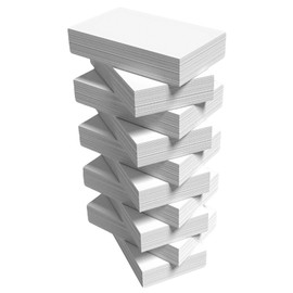 MADE IN USA – Debra Dale Designs 3x5" White Index Cards – 1,000 Ct, 110lb Smooth Finish – Thick Genuine Stock for Office, Study & Filing