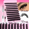 Volume Lashes Extension Kit 20MM Mink Lashes Clusters 120D Thick