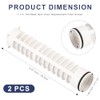 1-1/2" 100 Mesh Spin Down Sediment Replacement Water Filter Screen,