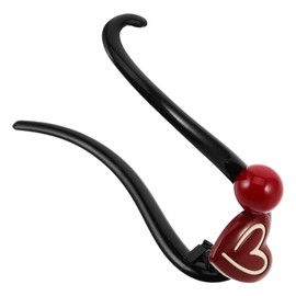 BIUDECO Fashionable Women's Hairpin Heart Claw Clip French Style Hair Clip Wedding Headpiece