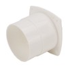 Round Boat Louver Marine Exhaust Air Plastic Vent Straight Through