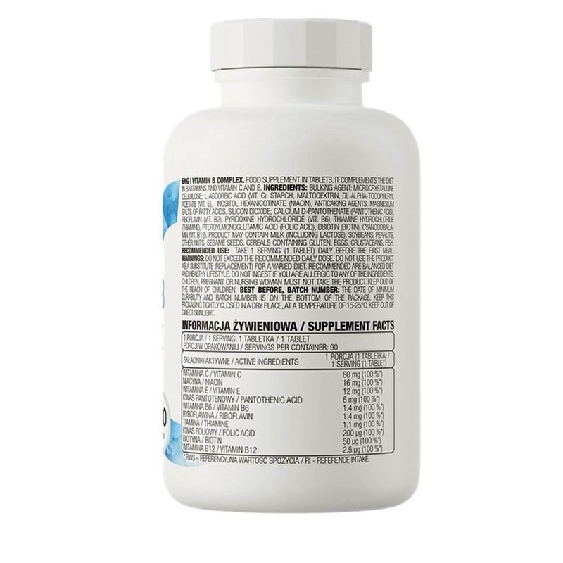 OSTROVIT Vitamin B Complex Healthy Hair Skin Nails Increase Energy