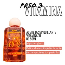 Rimel Vitaminado Pestañas 2pz  Aceite Desmaquillante Otts                                                                                             