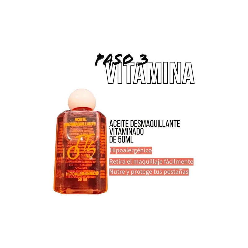 Rimel Vitaminado Pestañas 2pz Aceite Desmaquillante Otts