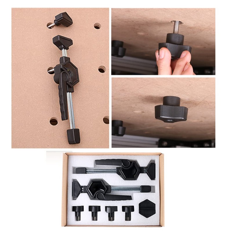 Singring Clamping Elements Workbench Dog Holes Clamp Adjustable Screw Clamp