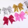 2 Packs Jumbo Hotpink Cheerleading Bow 8 Inch Large Cheer