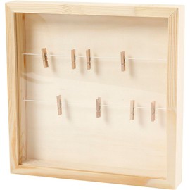 57453 Create Craft 3D-Rahmen mit Klammern, 23 x 23 cm