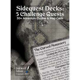 Inkwell Ideas Sidequest Decks: 5 Challenge Quests