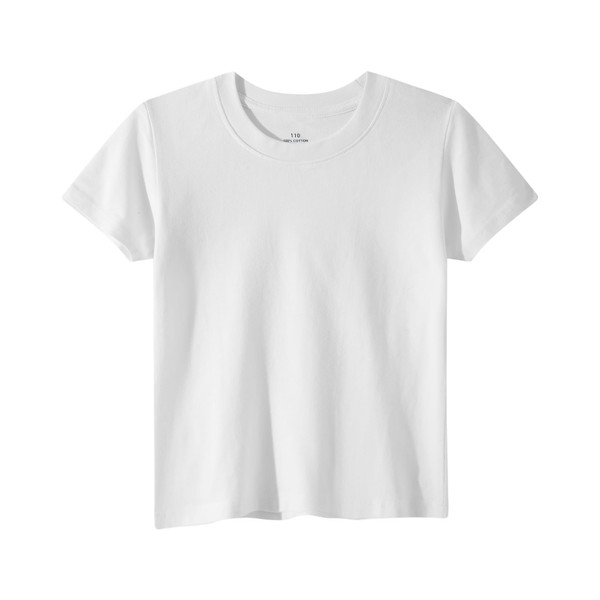 Family Feeling Boys' Girls' Short Sleeve Summer 100% Cotton Shirts