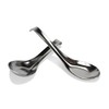 Thai Stainless Steel Ramen Spoon, Zebra Brand, Pack of 2