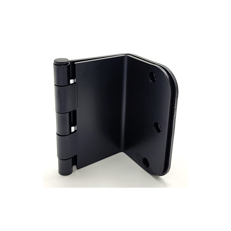 3.5 Inch Swing Clear Offset Door Hinge (5/8" Radius, Matte