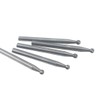 Luo ke 5 Pcs 2.5mm Carbide Ball Burs, 1/8'' Shank