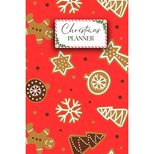Christmas Planner - Wishlist, To-Do List, Shopping List, Gift Ideas,
