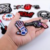 VETPW 15 Pcs Assorted Cool Design Iron on Patches, Sew