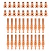 TIANLYLIN 20pcs 9-8215 Plasma Electrode 20pcs 9-8210 Plasma Nozzle Fit