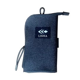 Linha FOLDING D/P POUCH Pouch, Black