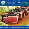 Organic Raw Black Sesame Seeds (Unhulled) - Great in Cooking