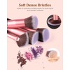 BESTOPE Pro Makeup Brush Set of 16 Foundation Blending Premium