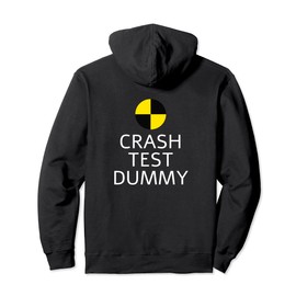 Crash Test Dummy Easy Last Minute Funny Costume for men Pullover Hoodie