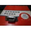 ITT CANNON DEM 9P - 9 Pin Hermetically Sealed Gold