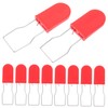 Healeved 50pcs Anti-Tamper Seals Wire Hanging Lock for Logistics Secure