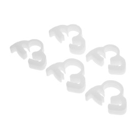 COHEALI 1set Durable Plastic Hose Clamps Oil Cable Hoops for Secure Fixation Plumbing and Automotive Applications 50pcs